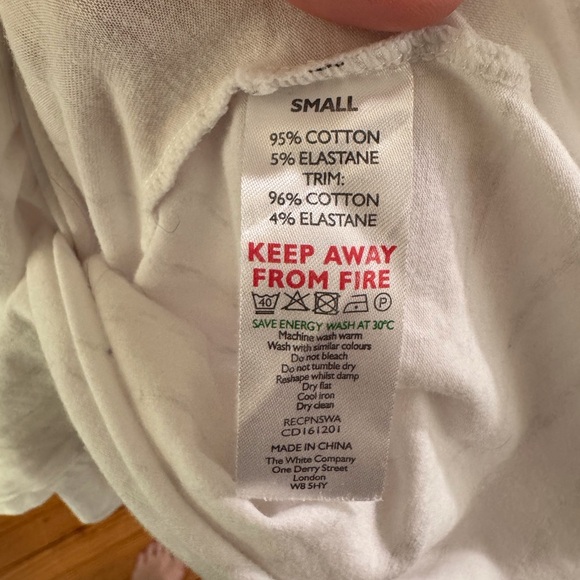 The White Company Cream Lightweight Scoop Neck Night Shirt - Picture 4 of 7